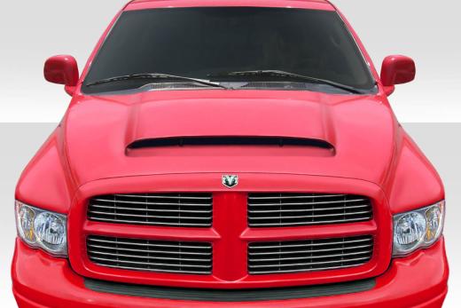 Duraflex Demon Style Hood 02-09 Dodge Ram - Click Image to Close